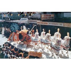 Cinderella Float - Blossom Festival Parade 1959