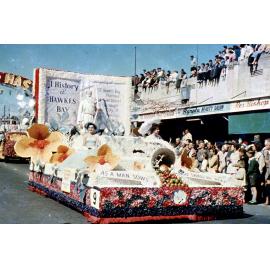 Aerial Mapping Float - Blossom Festival Parade 1959