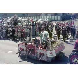 Can-Can Float - Blossom Festival Parade 1967