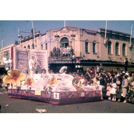 Father Time Float - Hastings Blossom Festival Parade 1959