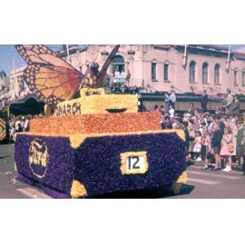 Monarch Motors Float - Hastings Blossom Festival Parade 1959