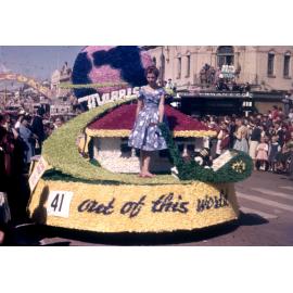 Out of this World Float - Hastings Blossom Festival Parade 1959