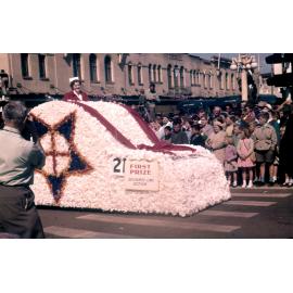 Decorated Car - Hastings Blossom Festival Parade 1959