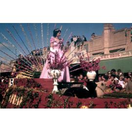 Baillie Motors Float - Hastings Blossom Festival Parade 1959