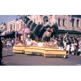 Arabian Nights Float - Hastings Blossom Festival Parade 1959