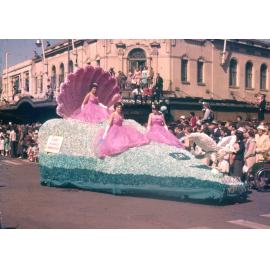 Barclay Motors Float - Hastings Blossom Festival Parade 1959
