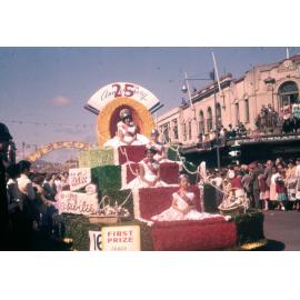 Watties Float - Hastings Blossom Festival Parade 1959