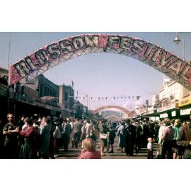 Heretaunga Street - Hastings Blossom Festival Parade 1959