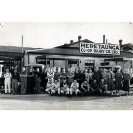Heretaunga Co-op Dairy Staff and Building