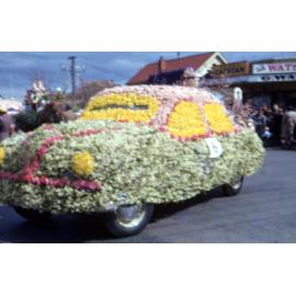Decorated Car -  Hastings Blossom Festival Parade 1953
