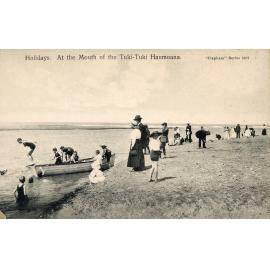 Holidays. At the Mouth of the Tuki-Tuki, Haumoana