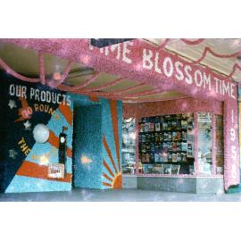Decorated Shop Front - Blossom Festival 1958