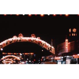 Heretaunga Street Arches - Hastings Blossom Festival 1963