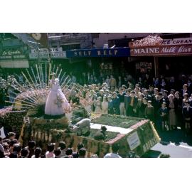 Baillie Motors Float - Hastings Blossom Festival Parade 1959