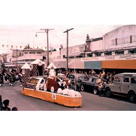Cinderella Float - Blossom Festival Parade 1957