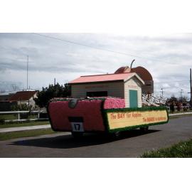 Bay for Apples Float - Blossom Festival 1961