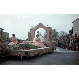 Blossom Queen - Hastings Blossom Festival Parade 1958