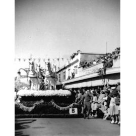 Cinderella Float - Blossom Festival Parade 1959