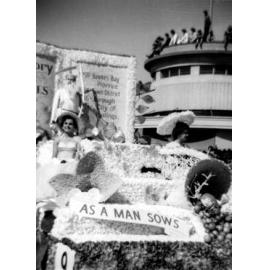 Aerial Mapping Float - Blossom Festival Parade 1959