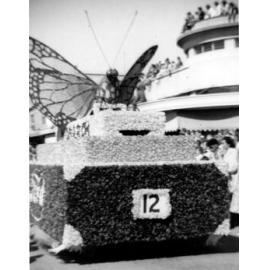 Monarch Motors Float - Hastings Blossom Festival Parade 1959