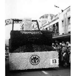 Morrison Motor Mowers Float - Hastings Blossom Festival 1958