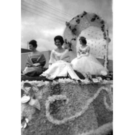 Blossom Queen Float - Hastings Blossom Festival 1963