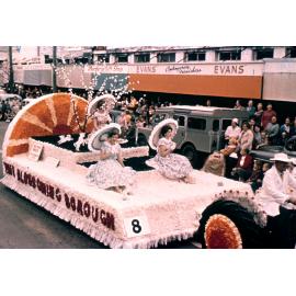 Havelock North Float - Hastings Blossom Festival Parade 1957