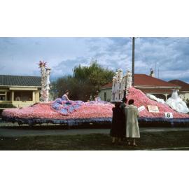 Westerman's Float - Blossom Festival Parade 1958