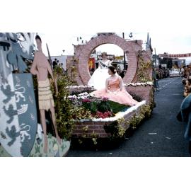 Blossom Queen - Hastings Blossom Festival Parade 1958