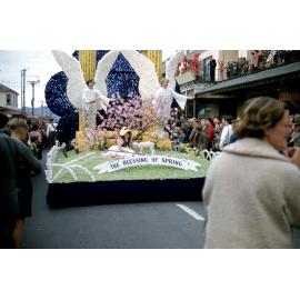 Hawke's Bay Farmers Float - Hastings Blossom Festival Parade 1957