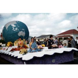 Aerial Mapping Float - Hastings Blossom Festival Parade 1961