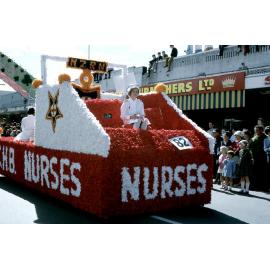Central HB Nurses Float - Blossom Festival Parade 1967