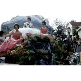 Blossom Queen Float - Blossom Festival 1961