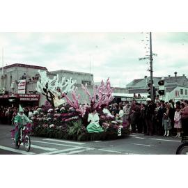 Blossom Queen Float - Hastings Blossom Festival 1966