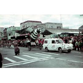 Hawkeye Float - Hastings Blossom Festival 1966