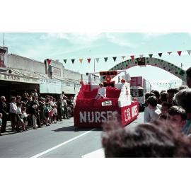 Central HB Nurses Float - Blossom Festival Parade 1967