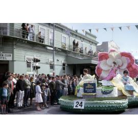 Watties Float - Hastings Blossom Festival Parade 1965