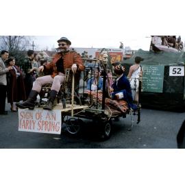 Sign of an Early Spring - Hastings Blossom Festival 1958