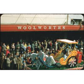 Post Office Float - Hastings Blossom Festival Parade 1956