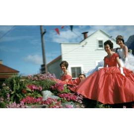 Blossom Queen Float - Blossom Festival 1961
