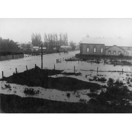 Heretaunga Street in Flood