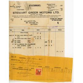 Receipts to Charles Griffiths