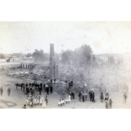 Hastings Hotel Destroyed by Fire