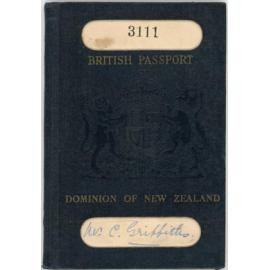 Passport Belonging to Charles Griffiths