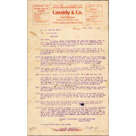 Agreement to Purchase Property