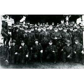 Soldiers at Drill Hall