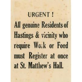 Urgent Leaflet