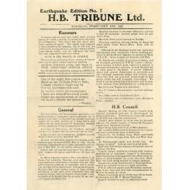 Earthquake Edition No.7