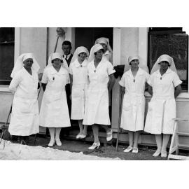 Nurses on Duty in the Earthquake Area