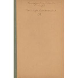 Reconstruction Committee Claims Book
